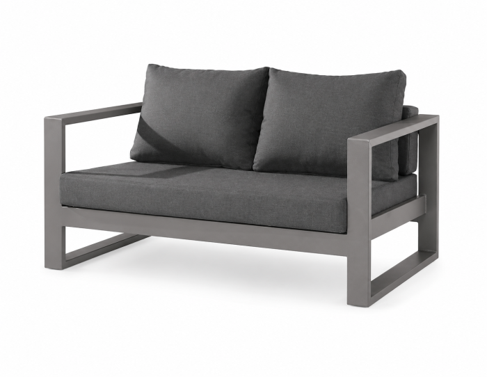 Amber Loveseat | Gray Frame | QUICK SHIP