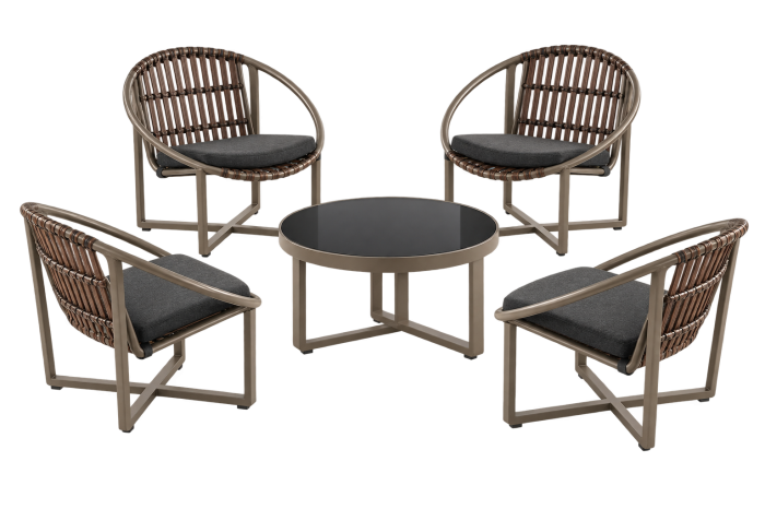 Apricot Seating Set For 4