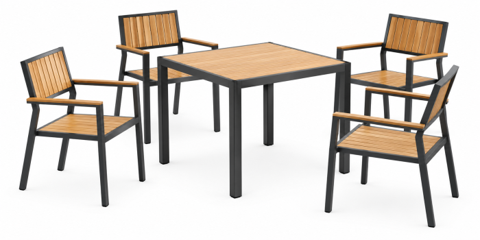 Lugano Dining Set For Four