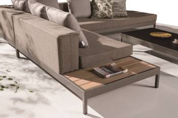 Barite Sofa Set for 6 with Built-in side table - Image 3