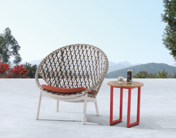 Evian Round Club Chair - Image 2