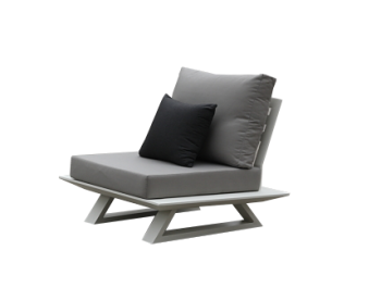 Luxe Armless Club Chair - Image 1