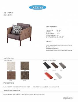 Asthina Club Chair - Image 3
