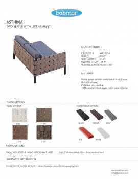 Asthina Sectional Sofa Set - Image 4