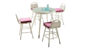 Shop By Category - Outdoor Bar Sets - Fatsia Bar Set For 4