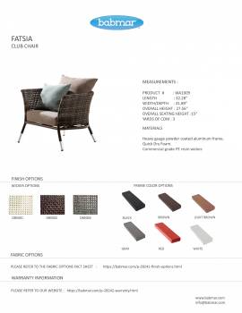 Fatsia Club Chair - Image 3