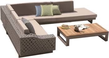 Shop By Category - Outdoor Seating Sets - Florence Sectional Sofa Set for 6