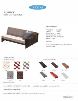 Florence Sofa Set for 8 - Image 6