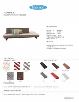 Florence Sectional Sofa Set for 6 - Image 5