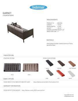 Garnet Sofa Set - Image 3
