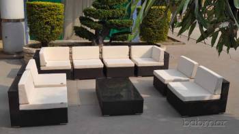 Shop By Category - Outdoor Seating Sets - Babmar - Swing 46 U Shaped Sectional 