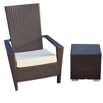 Babmar - Martano Chair with Side Table - Image 1
