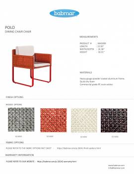 Polo Seating Set for 2 with Sidestraps - Image 3
