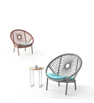 Shop By Collection - Seattle Collection - Babmar - Seattle Round Club Chair