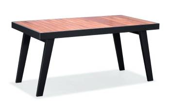 Individual Pieces - Babmar - Onyx Dining Table For 6 - QUICK SHIP 
