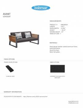 Babmar - Avant "XL" Sectional Set - QUICK SHIP - Image 3