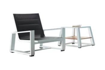 Mykonos Mesh Chair And Side Table - QUICK SHIP