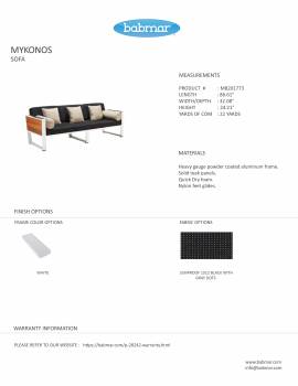 Babmar - Mykonos XL Sofa Set - Image 7