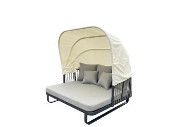Hyacinth Daybed with Canopy - QUICK SHIP - Image 1