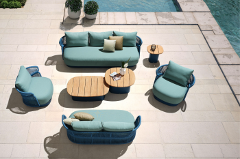 Shop By Category - Outdoor Seating Sets - Babmar - Chelsea Sofa Set with Loveseat 