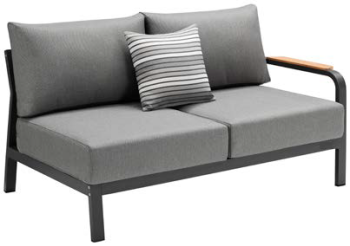 Deco "L" Shape Sectional with Club Chair - Image 4