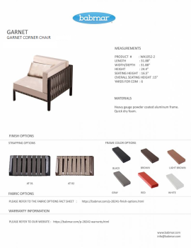 Garnet Sectional Set - Image 4