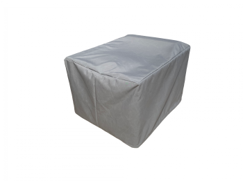 Amber Club Chair - Black Frame with Sunbrella Cast Slate Cushions - Image 3