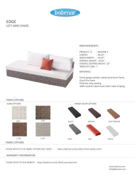 Edge Sectional Sofa Set for 5 with built in Side Table - Image 6
