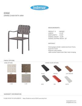 Edge Dining Set for 6 - Image 3