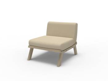 Valleta Middle Armless Chair