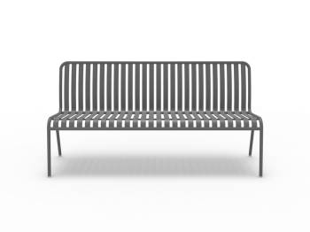 Malaga Armless 3 Seater Sofa