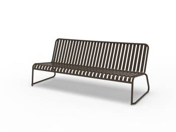 Prague Armless 3 Seater Sofa