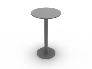 Monaco Round Bistro Bar Table with Solid Top