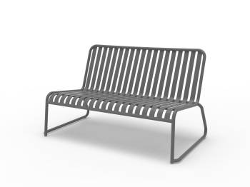 Prague Armless 2 Seater Sofa