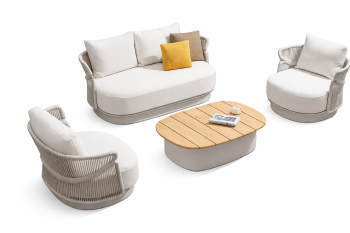 Babmar - St Tropez Loveseat Set - Image 2