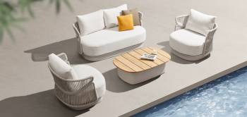 St Tropez Loveseat Set 