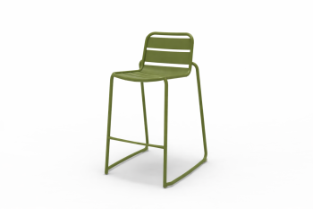 Babmar - Madeira Armless Bar Stool - Image 4