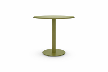 Monaco Bistro Round Dining Table with Solid Top