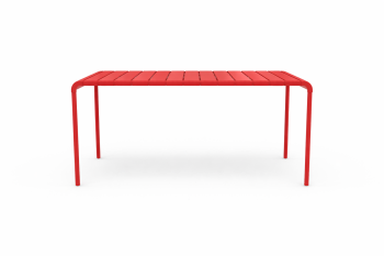  Lisbon Dining Table Red