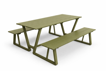 Vireo Picnic Table Green