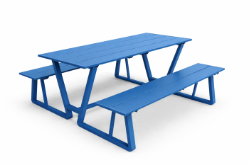 Vireo Picnic Table Blue