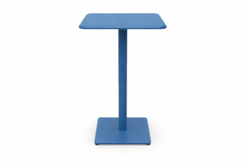 Monaco Bistro Bar Table with Solid Top Blue