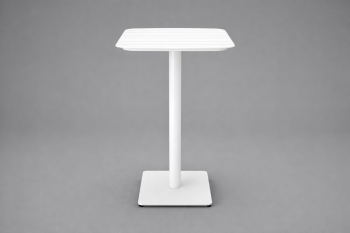 Santander Bistro Bar Table White