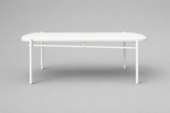 Oslo Bar Table White