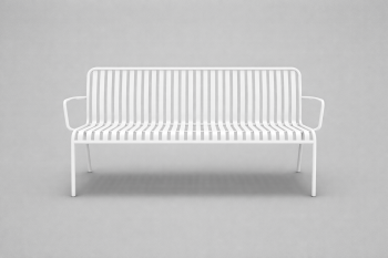 Valencia 3 Seater Sofa White
