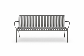 Valencia 3 Seater Sofa Gray
