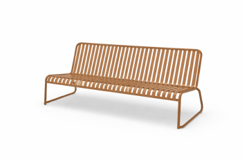 Prague Armless 3 Seater Sofa