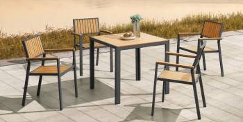 Lugano Dining Set For Four - QUICK SHIP - Image 1