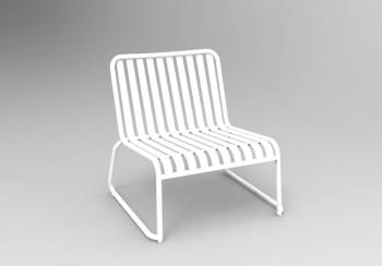 Babmar - Prague Armless Club Chair - Image 10
