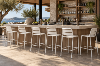 Babmar - Bavaria Armless Bar Stool - Image 2